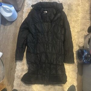 Black North Face Parka